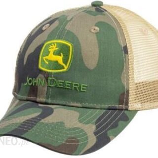 Czapka moro z siatką beż John Deere MC13080003BK