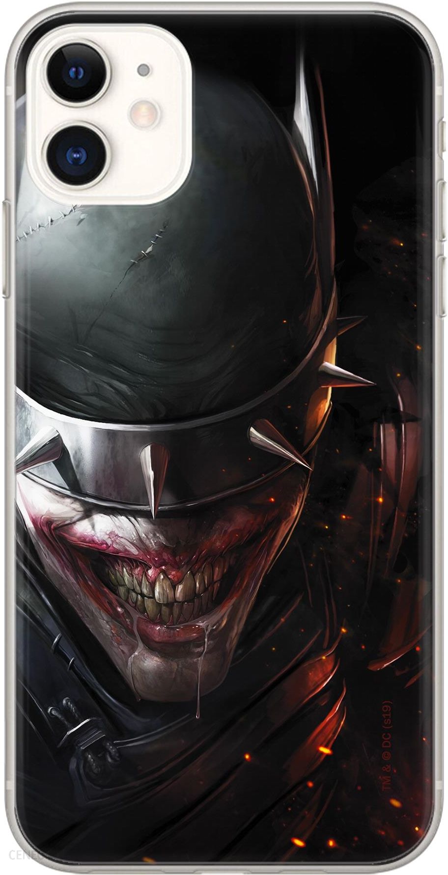 Etui Batman Who Laughs 002 DC Nadruk pełny Czarny Producent: Samsung, Model: A03S