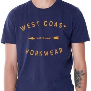 LEE WORKWEAR TEE DARK NAVY L60BFENM