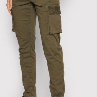 Only & Sons Spodnie Materiałowe Kris 22020492 Zielony Slim Fit