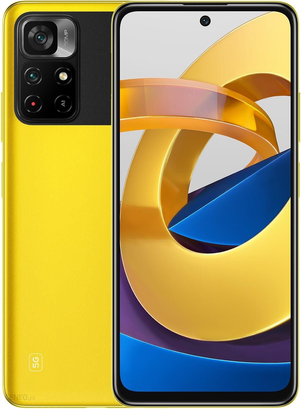 POCO M4 Pro 5G 4/64GB Żółty