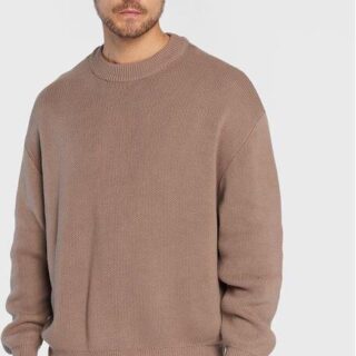 Redefined Rebel Sweter Bastian 212056 Brązowy Regular Fit