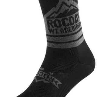 Rocday Skarpetki Rowerowe Mtb Trail Czarny Szary