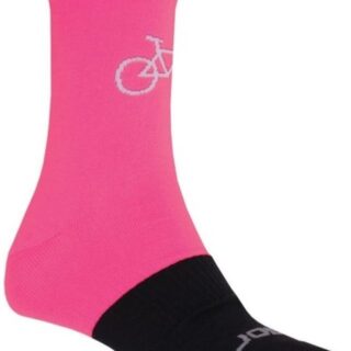 Sensor Skarpety Tour Merino Wool Różowy Czarny