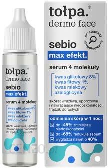 Tolpa Dermo Face Sebio Max Effect Serum 4 Molekuły 20 Ml