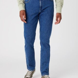 WRANGLER TEXAS SLIM MĘSKIE SPODNIE JEANSOWE THE STONE RIDE W12SYI39U
